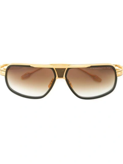 Shop Dita Eyewear Grandmaster Five Sunglasses