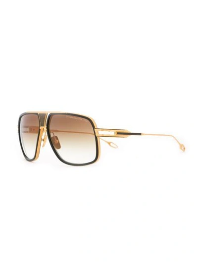 Shop Dita Eyewear Grandmaster Five Sunglasses