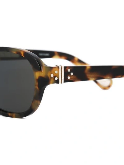 Shop Linda Farrow Gallery Tortoiseshell Sunglasses