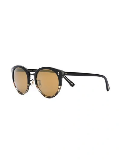 Shop Oliver Peoples 'spelman' Sunglasses In Black