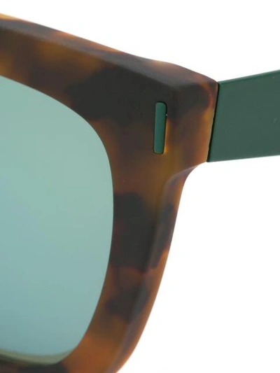 Shop Retrosuperfuture 'ciccio Francis Squadra' Sunglasses In Brown