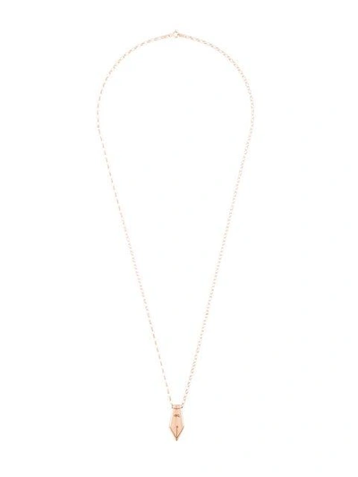 Shop True Rocks 'pen Nib' Necklace - Metallic