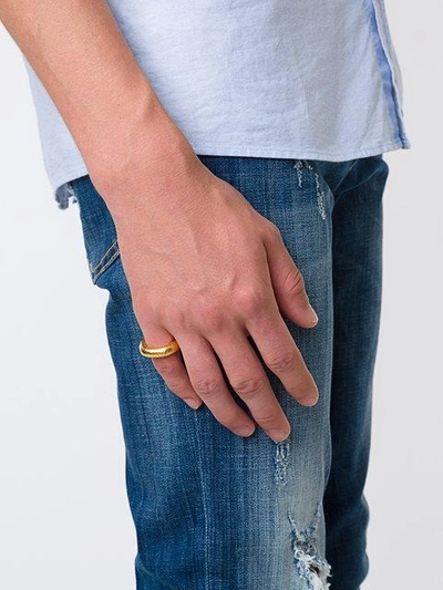 Shop Mignot St Barth African Ring - Metallic