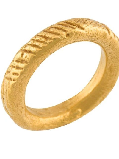 Shop Mignot St Barth African Ring - Metallic