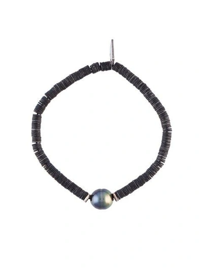 Shop M Cohen 'sibyl' Bracelet In Black