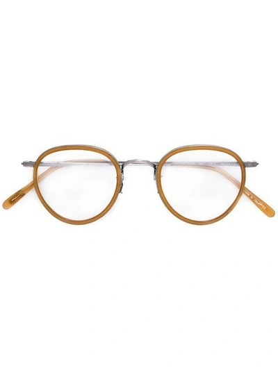 Shop Oliver Peoples Round Frame Glasses