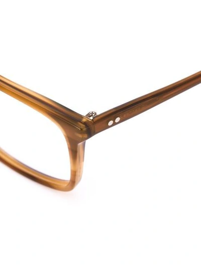 Shop Oliver Peoples Tosello Glasses - Brown