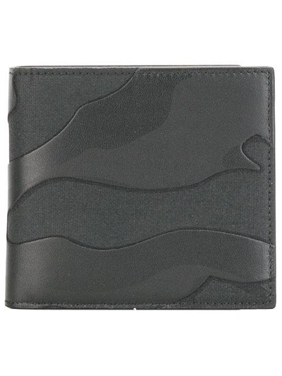 Shop Valentino Garavani Camouflage Wallet In Black