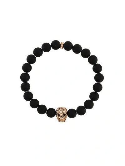 Shop Northskull Skull Bracelet In Black