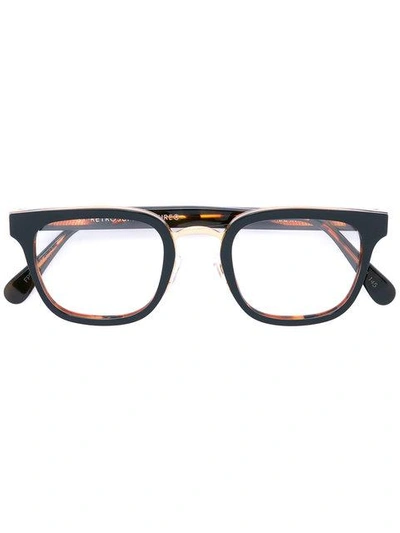 Shop Retrosuperfuture Numero 23 Glasses In Black