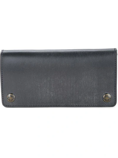 Shop Addict Clothes Japan Flap Wallet In Black