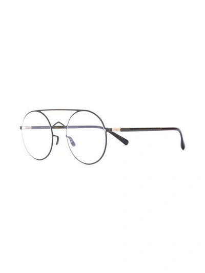 Shop Mykita Round-frame Glasses