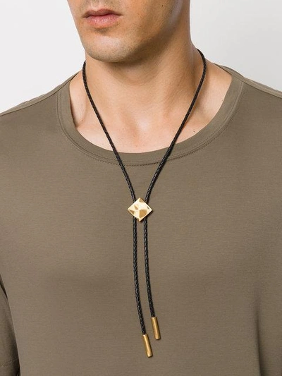 Shop Northskull In Out Necklace - Black
