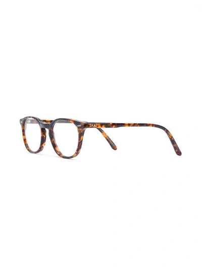 Shop Josef Miller Round-frame Glasses