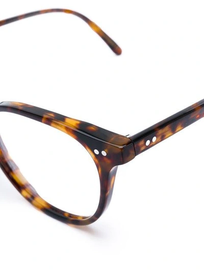 Shop Josef Miller Round-frame Glasses