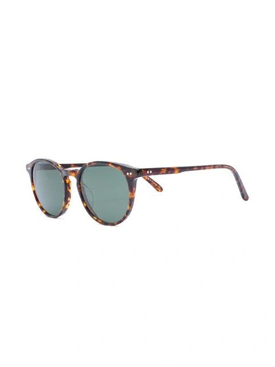 Shop Josef Miller Monroe Sunglasses In Brown