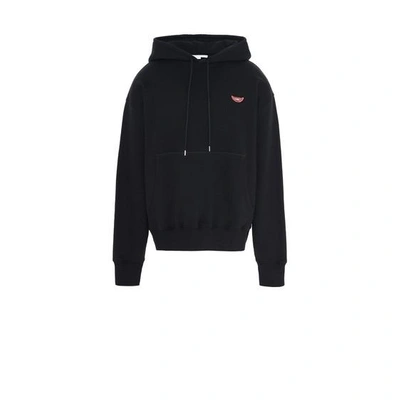 Shop Stella Mccartney Long Sleeved Sweatshirts In Black
