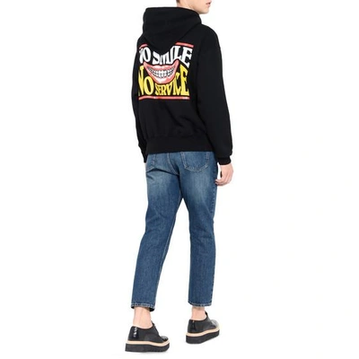 Shop Stella Mccartney Long Sleeved Sweatshirts In Black