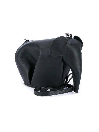 Shop Loewe Elephant Mini Bag - Black