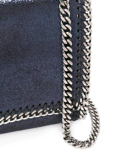 Shop Stella Mccartney Falabella Shoulder Bag In Blue