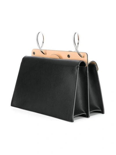 Shop Danse Lente Fold Over Shoulder Bag - Black