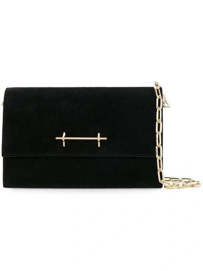 Shop M2malletier Flap Crossbody Bag - Black