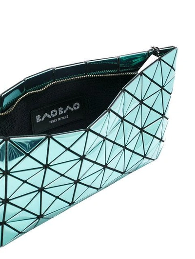 Shop Bao Bao Issey Miyake Metallic Geometric Shoulder Bag