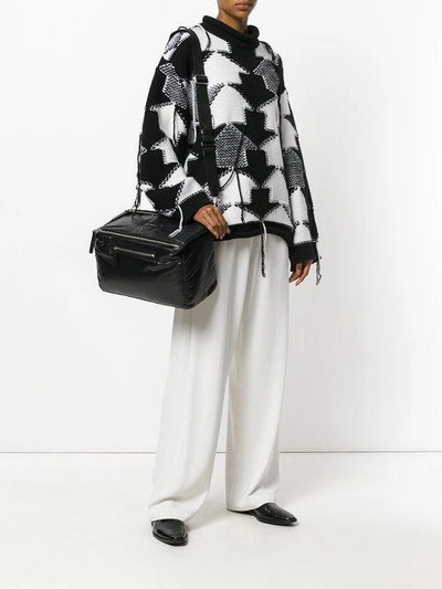 Givenchy Medium Pandora Puffer Satchel - Black