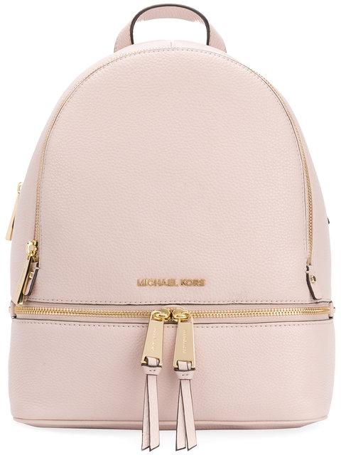 michael kors pink backpacks