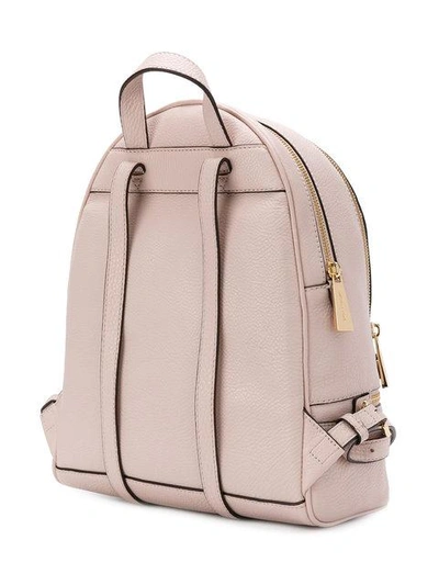 Rhea leather backpack Michael Kors Pink in Leather - 32166354