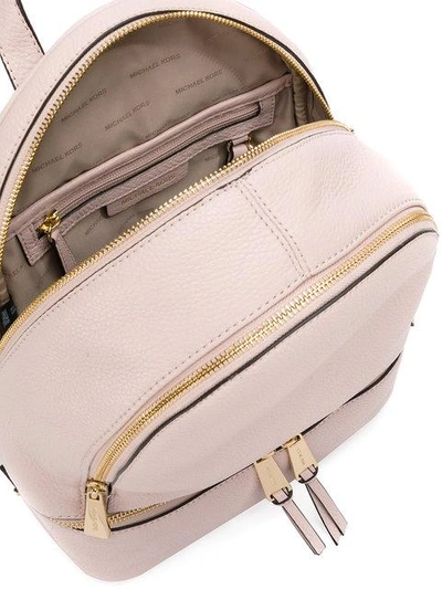 Shop Michael Michael Kors Rhea Backpack In Pink