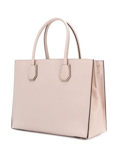 Shop Michael Michael Kors Mercer Tote In Pink