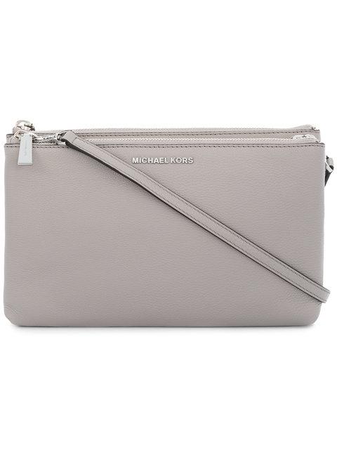 grey michael kors crossbody bag