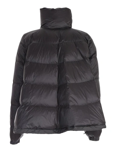 Shop Sacai Coat In Black