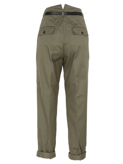 Shop Golden Goose Classic Trousers In Military