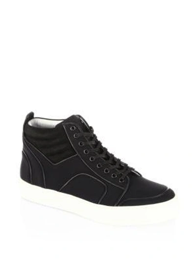 Shop Del Toro Neoprene Boxing Sneakers In Black