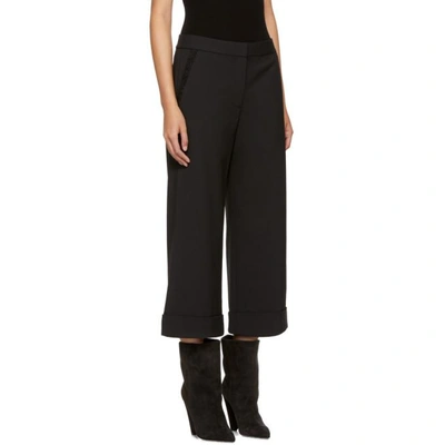 Shop Alexander Wang Black Chainmail Trousers In 001 Black
