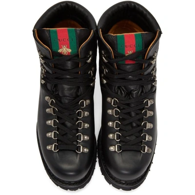 Shop Gucci Black New Tracker Boots