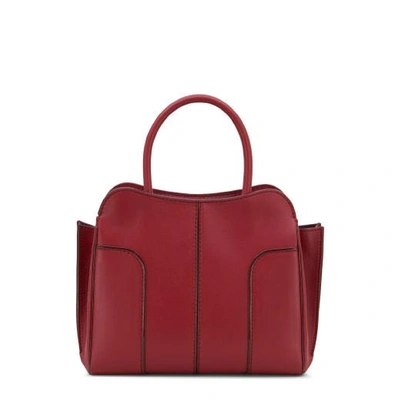 Shop Tod's Sella Bag Small In Red