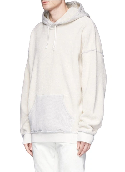 Shop Maison Margiela Reverse French Terry Hoodie
