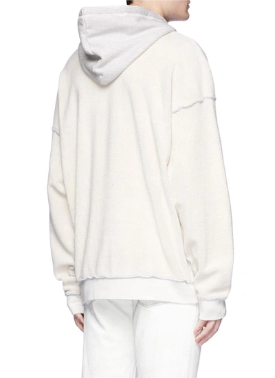 Shop Maison Margiela Reverse French Terry Hoodie