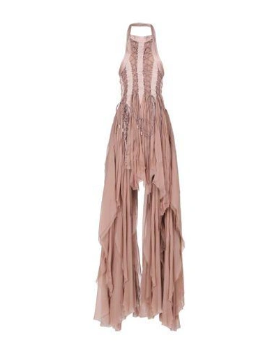 Shop Dsquared2 Evening Dress In Pale Pink