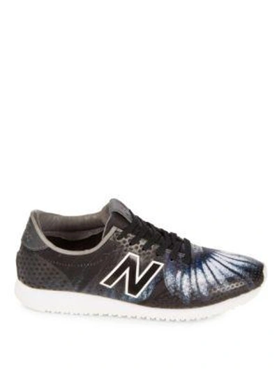 Shop New Balance Butterfly Lace-up Sneakers In Charcoal