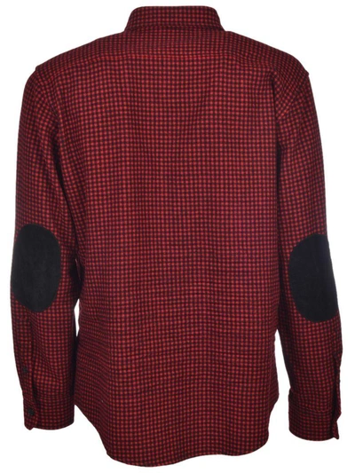 Shop Dsquared2 Checked Shirt In Rosso Nero