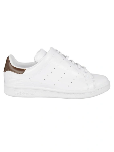 Shop Y's Contrast Heel Sneakers In White