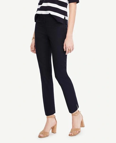 Shop Ann Taylor The Tall Crop Pant - Devin Fit In Atlantic Navy