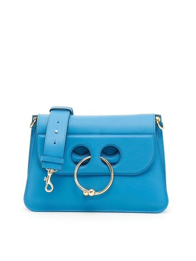 Shop Jw Anderson Medium Pierce Bag In Cerulean Blue|blu
