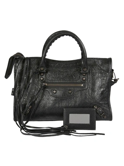 Shop Balenciaga Classic City Small Tote In Noir