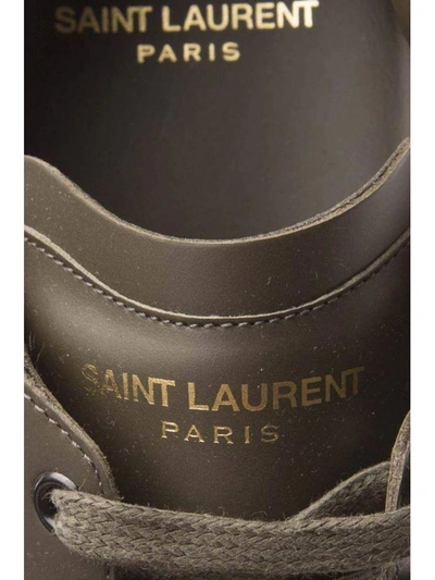 Shop Saint Laurent Sneakers In Verde