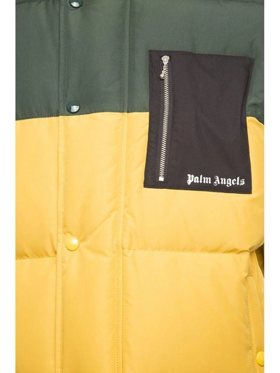 Shop Palm Angels Jacket In Giallo